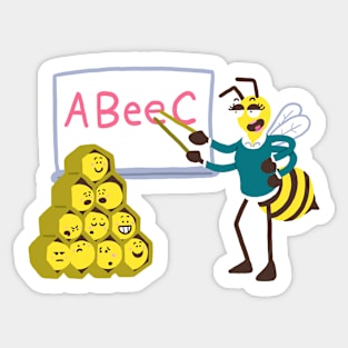 ABeeCs (no background) Sticker